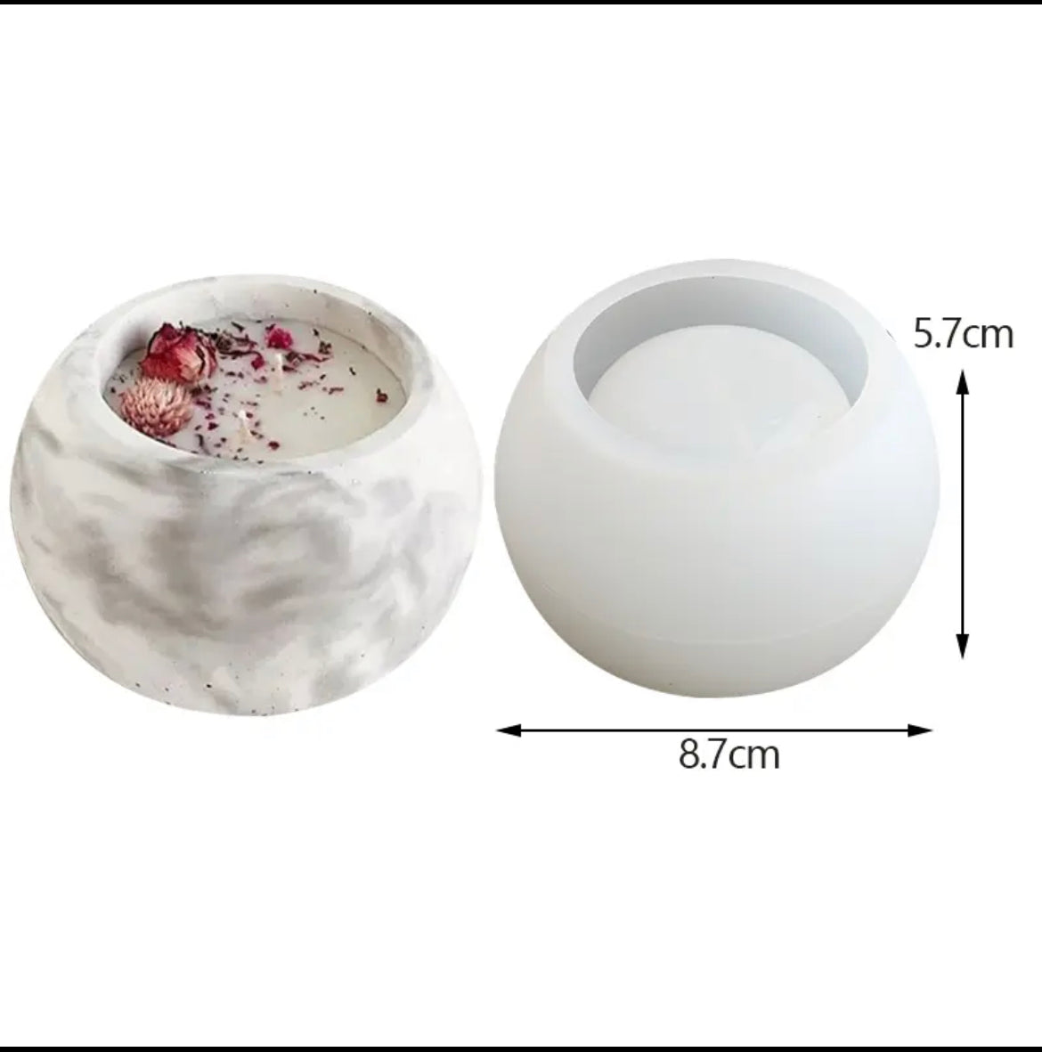 candle holder mold