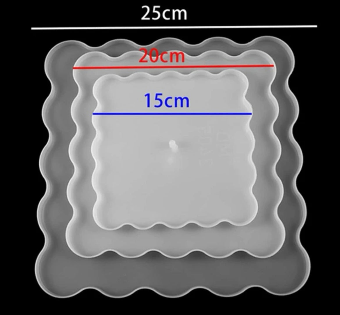 3 tier cake stand mold