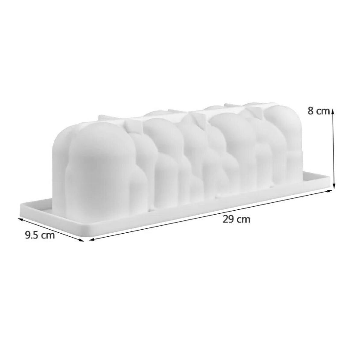 Bubble candle/soap mold