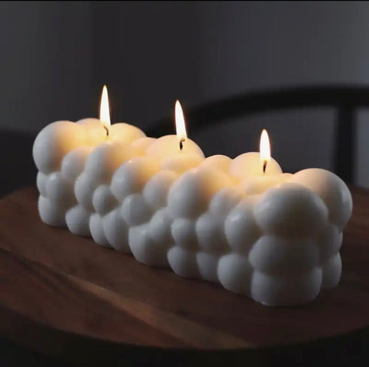 Bubble candle/soap mold