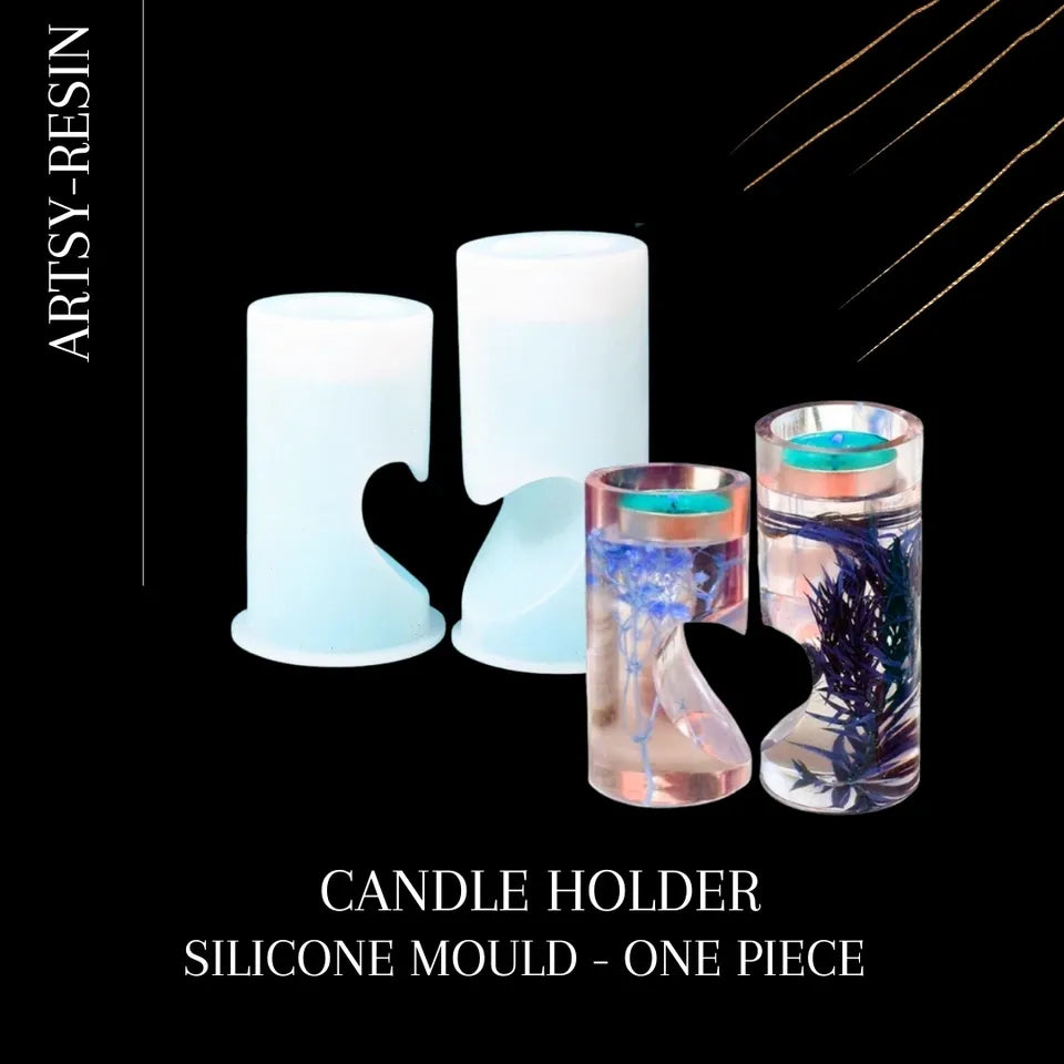 Candle shaped mold