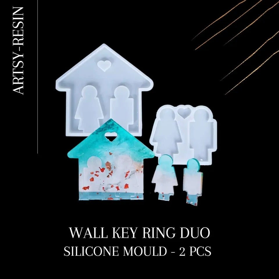 Wall keyring duo