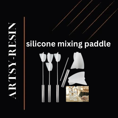 Silicone mixing paddle