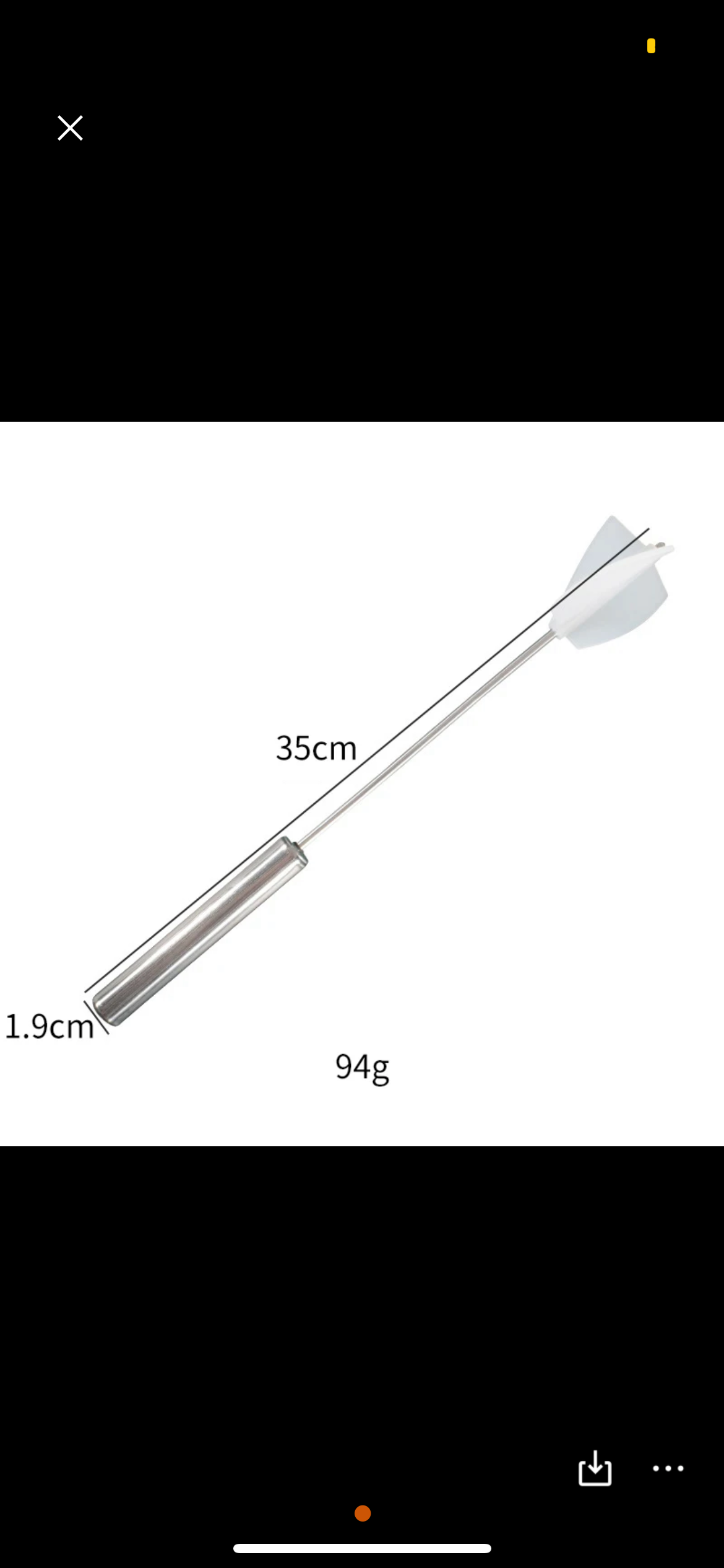 Silicone mixing paddle