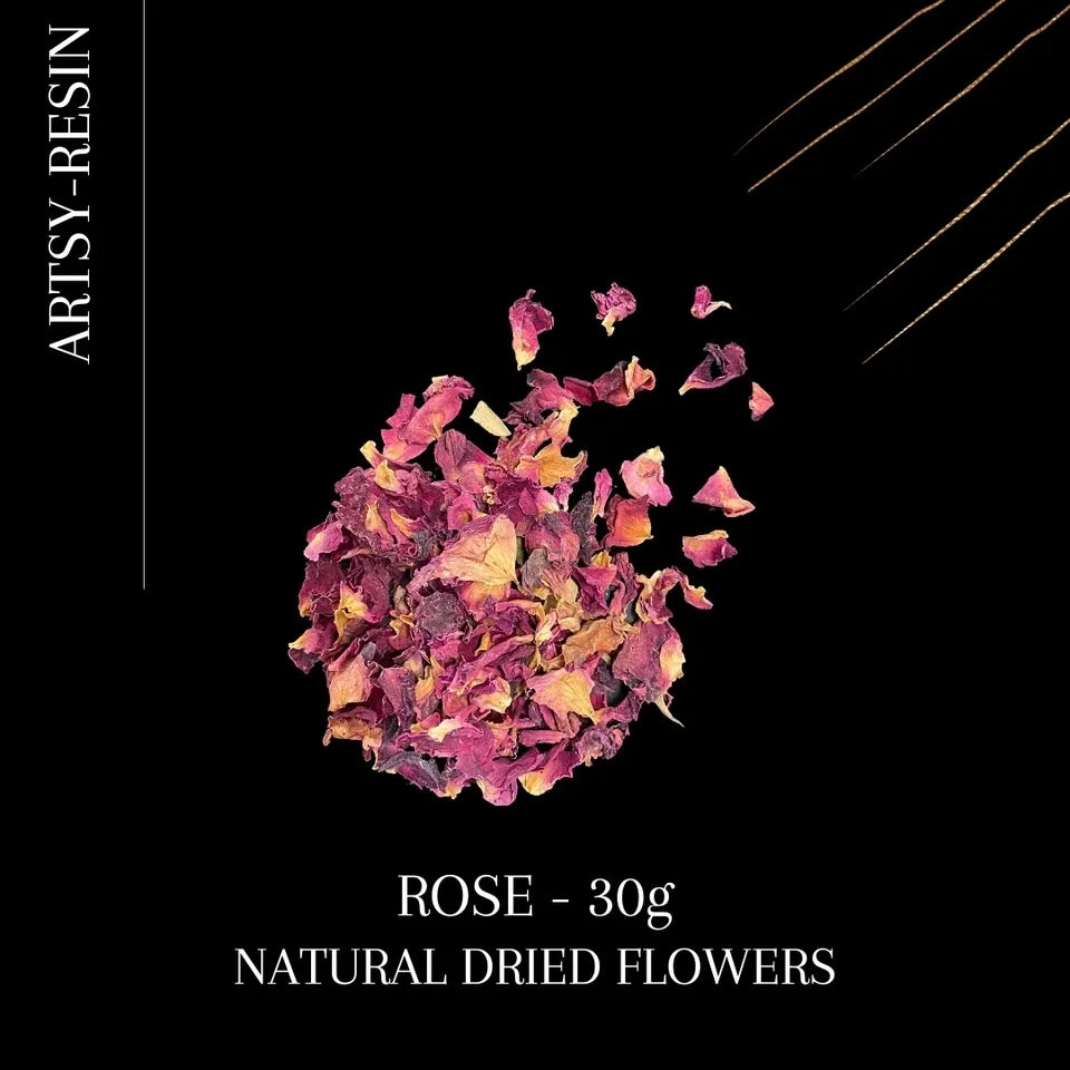 Natural dried roses