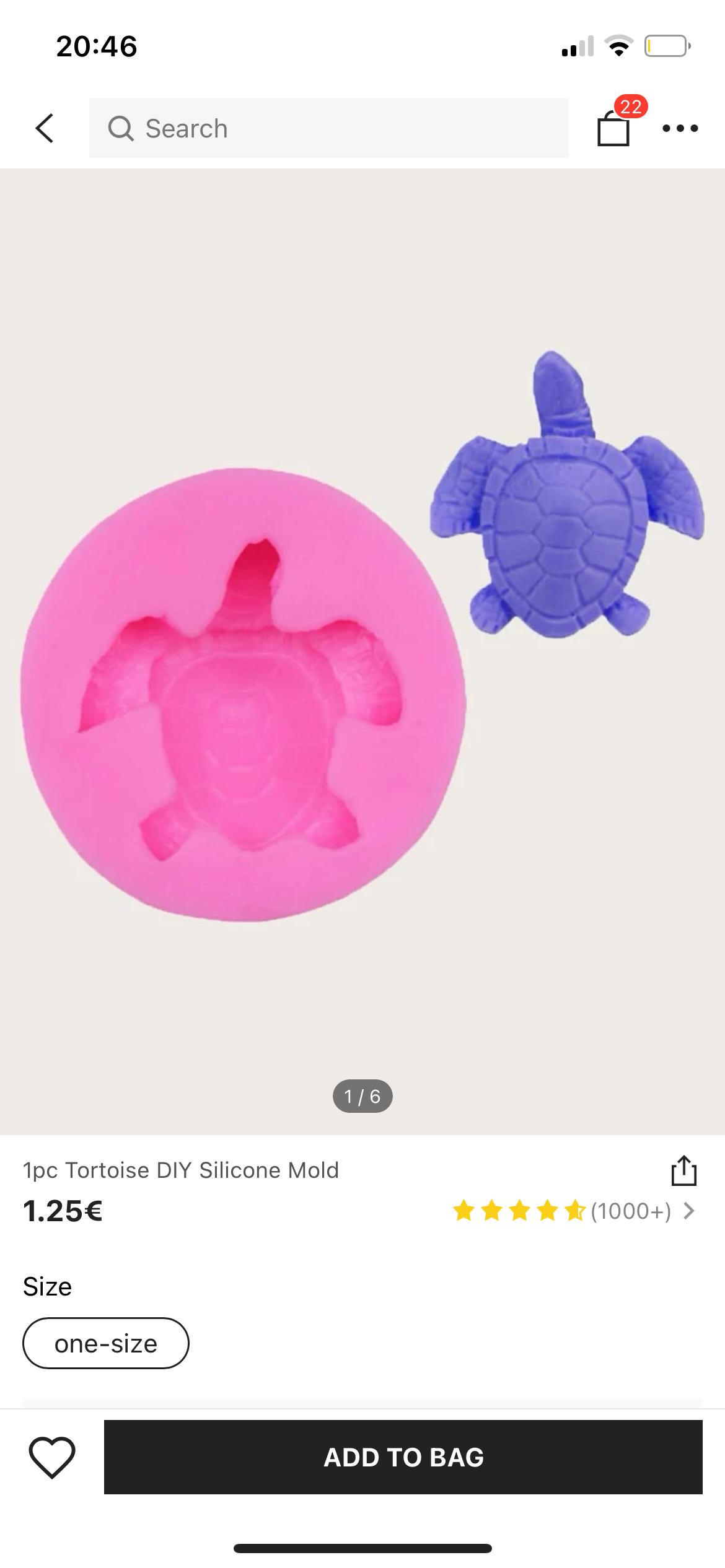 Turtle mold